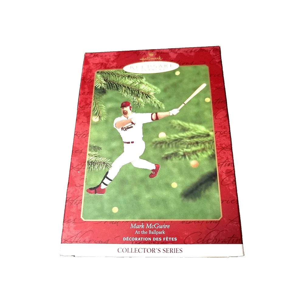 Mark McGuire Hallmark Keepsake Ornament 2000 NIB